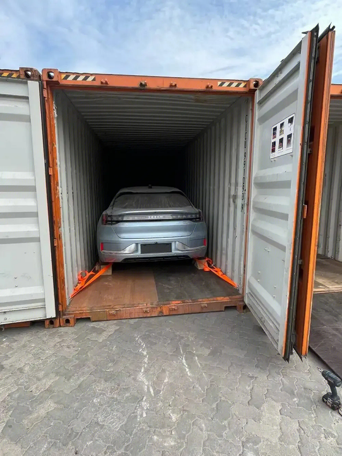 电动车整车出口马来西亚海运双清案例