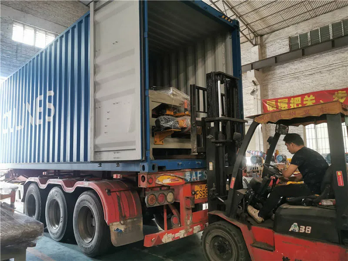 建材生产设备到马来西亚双清流程